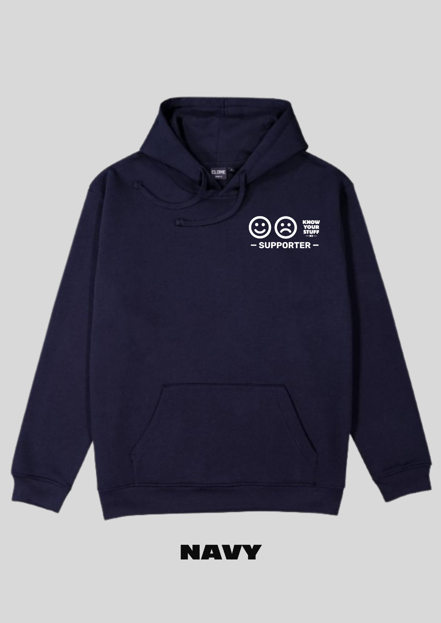 Basic Black KYSNZ Supporter Hoodie