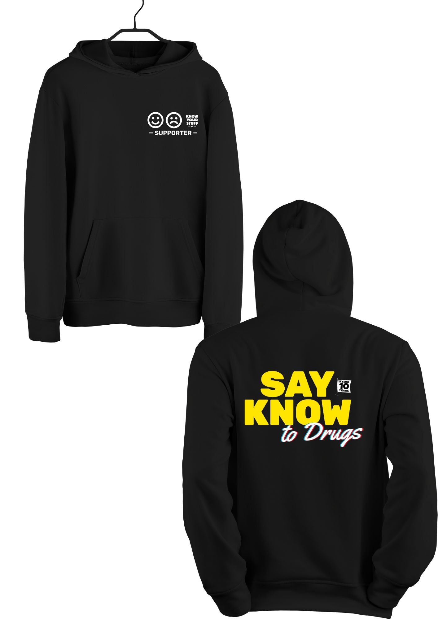 10 Year Anniversary Supporter’s Hoodie (Black)