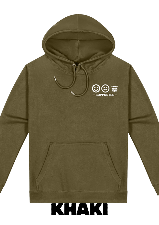 10 Year Anniversary Supporter’s Hoodie (Khaki)