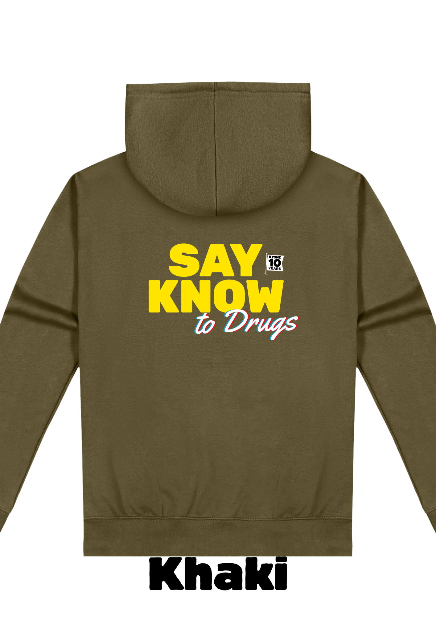 10 Year Anniversary Supporter’s Hoodie (Khaki)