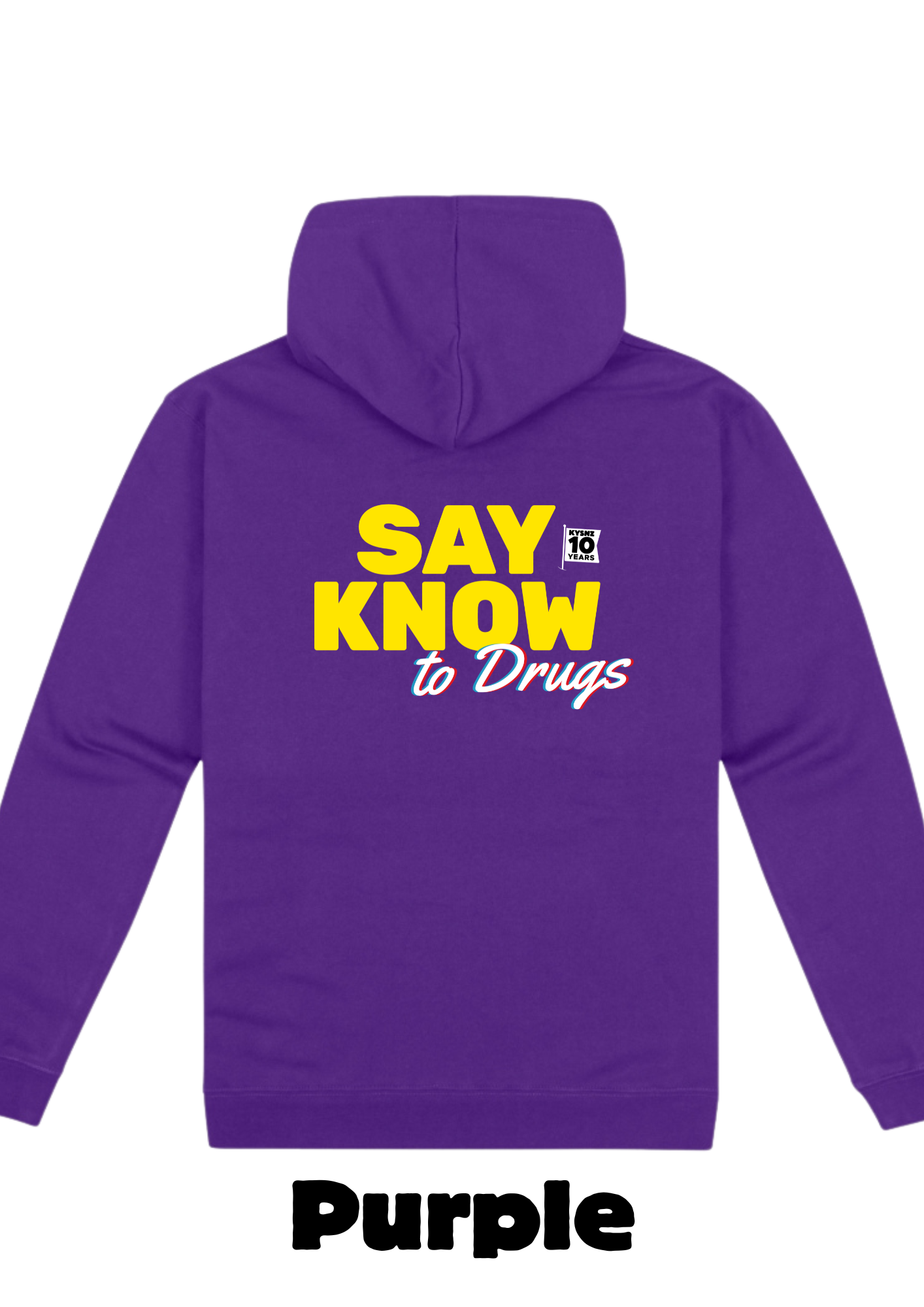 10 Year Anniversary Supporter’s Hoodie (Purple)