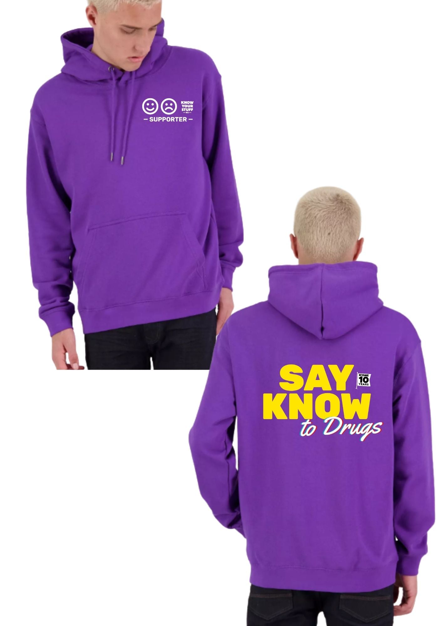 10 Year Anniversary Supporter’s Hoodie (Purple)